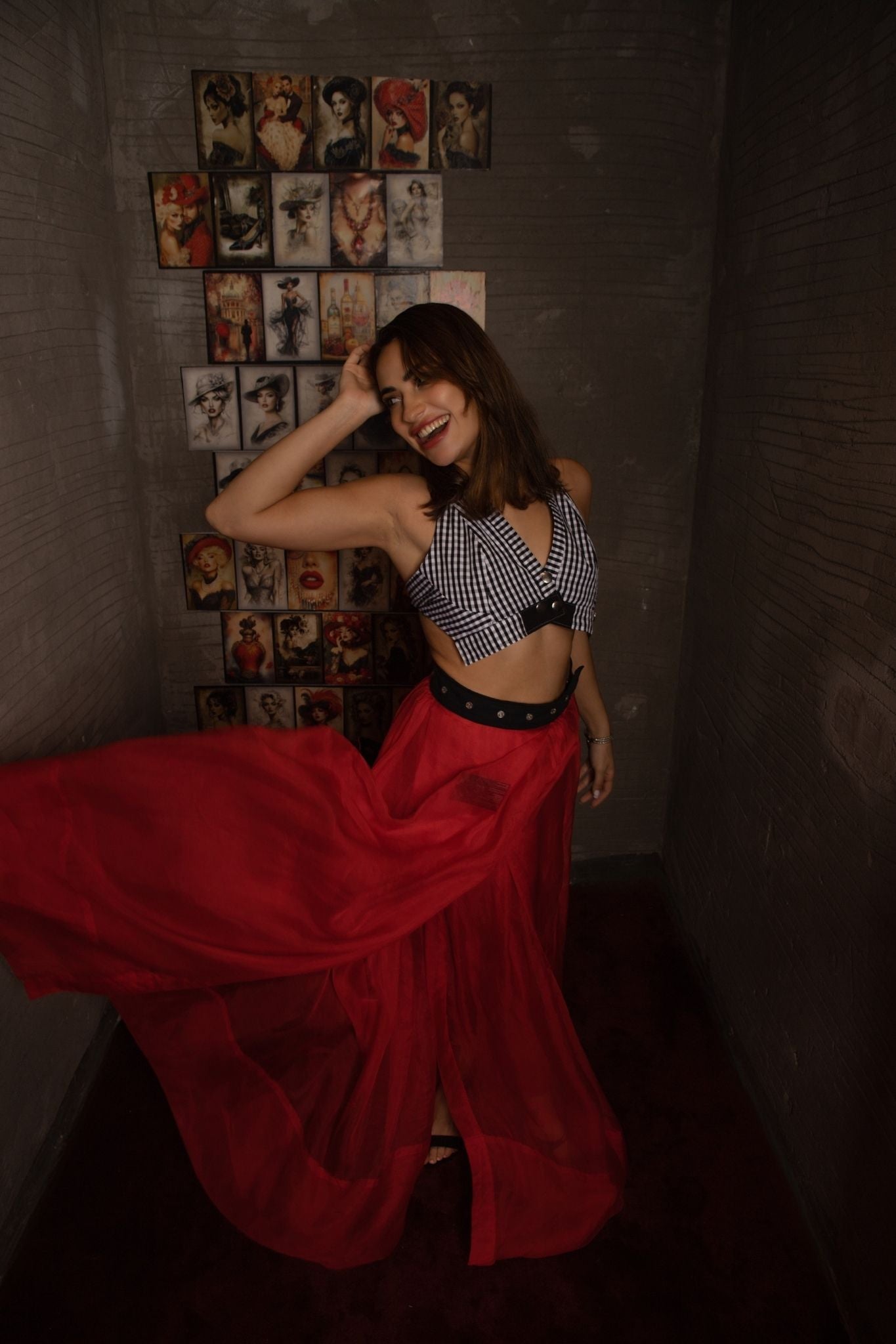 viola-nostalgia-collection-red-set-editorial style